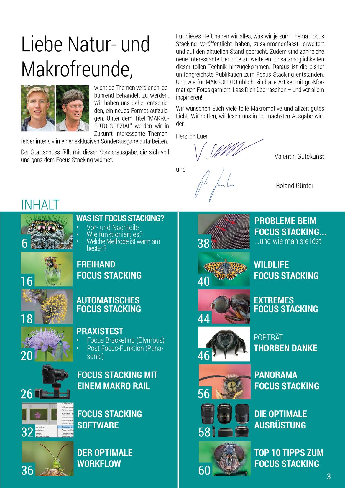 MAKROFOTO Sonderausgabe 1 - Focus Stacking