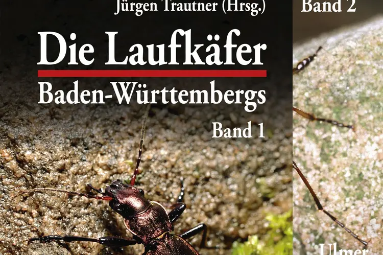 Titelseiten der Bücher Die Laufkäfer Baden-Württembergs