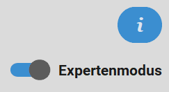 Expertenmodus Schalter