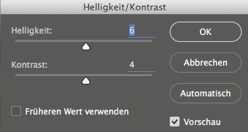 Helligkeit/Kontrast