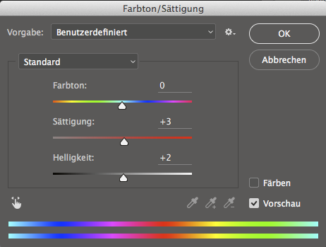Farbkorrektur